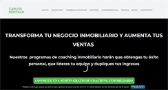 Desktop Screenshot of carlosrentalo.com